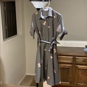 Calvin Klein Gingham shirtdress